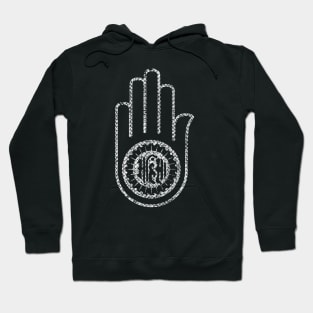 Jain Hand -symbol of Jainism Hoodie